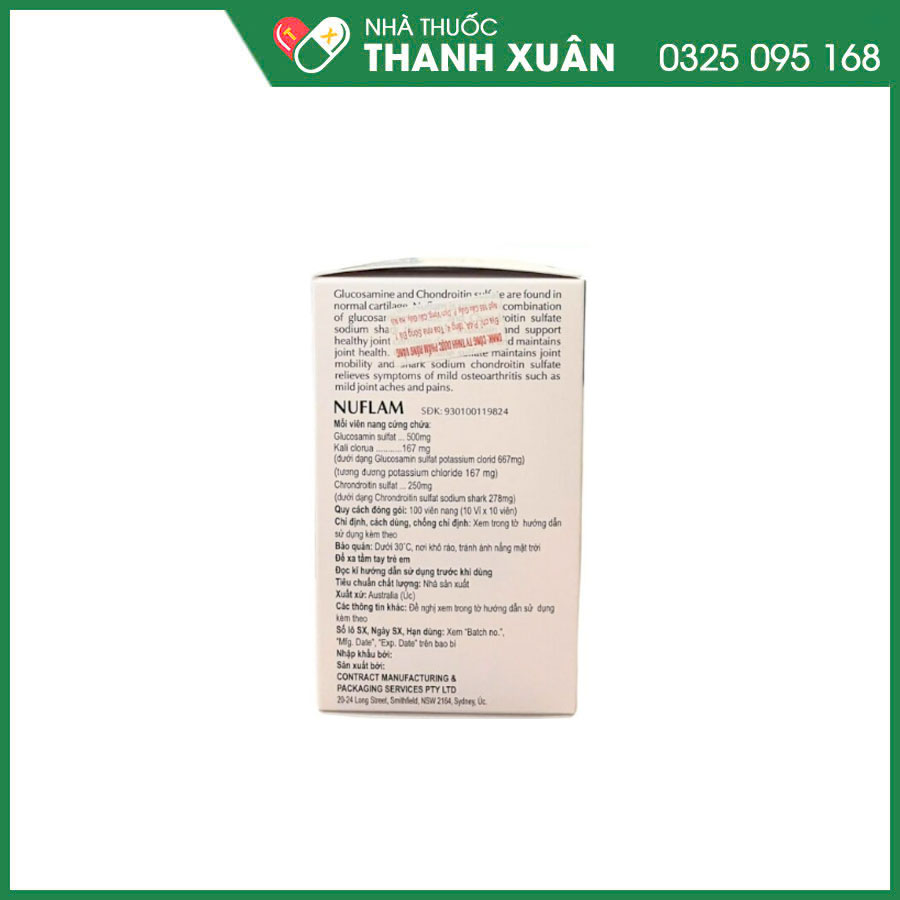 Nuflam thuốc giảm triệu chứng của thoái hóa khớp thể nhẹ